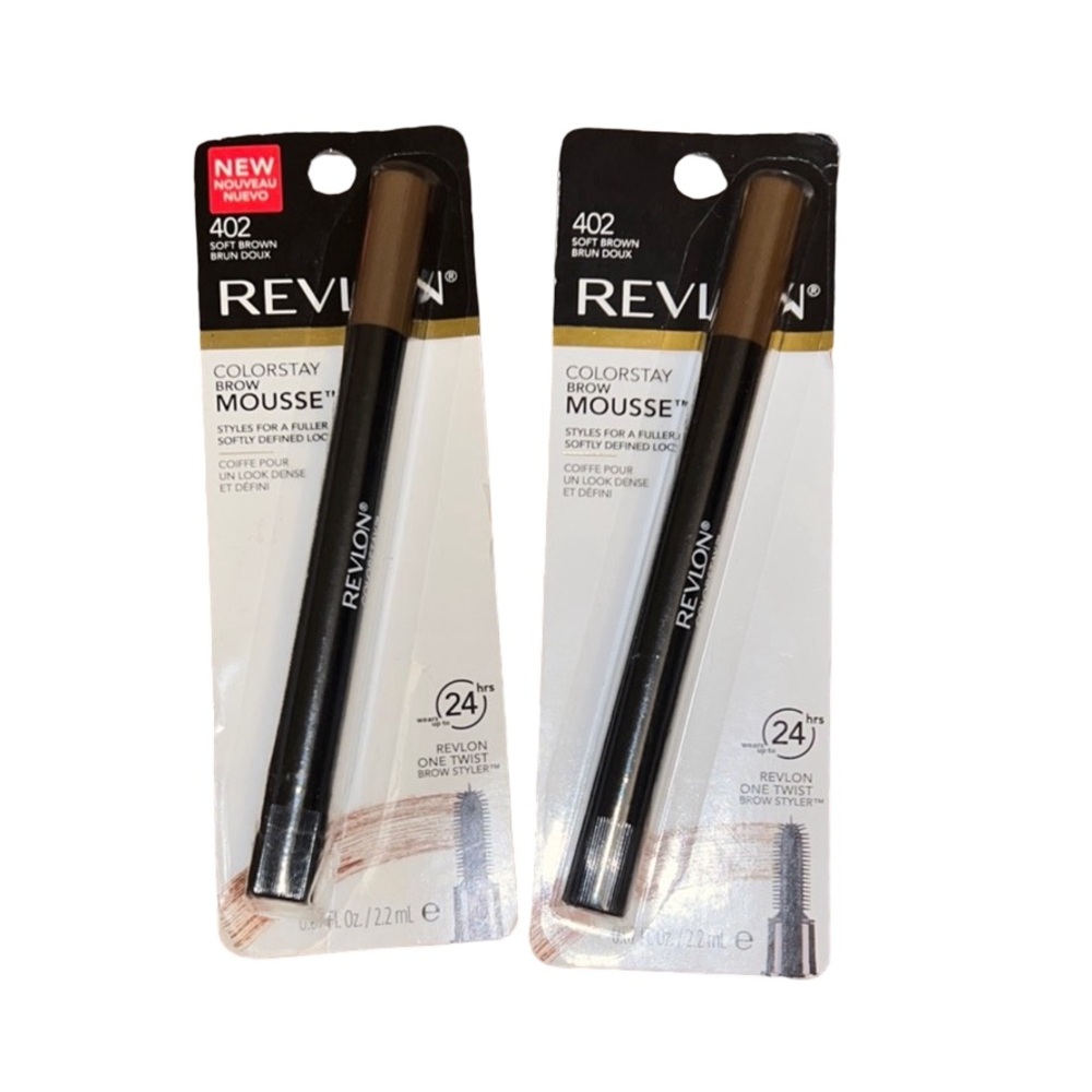 Revlon ColorStay Brow Mousse - Soft Brown 2 packs # 402